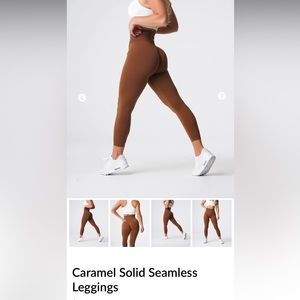 NVGTN || Solid Seamless Caramel